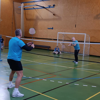 Vánoční rodinný turnaj v badmintonu (Gajdošová)