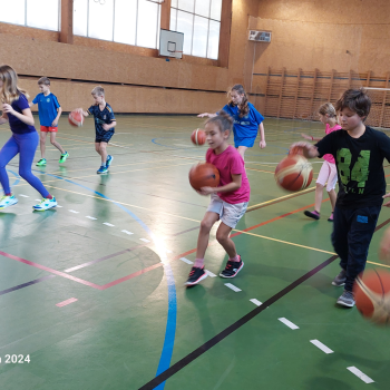 Trenéři ve škole - basketball