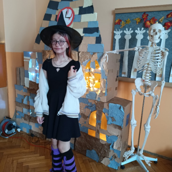 Halloween -  výzdoba třídy a soutěž masek